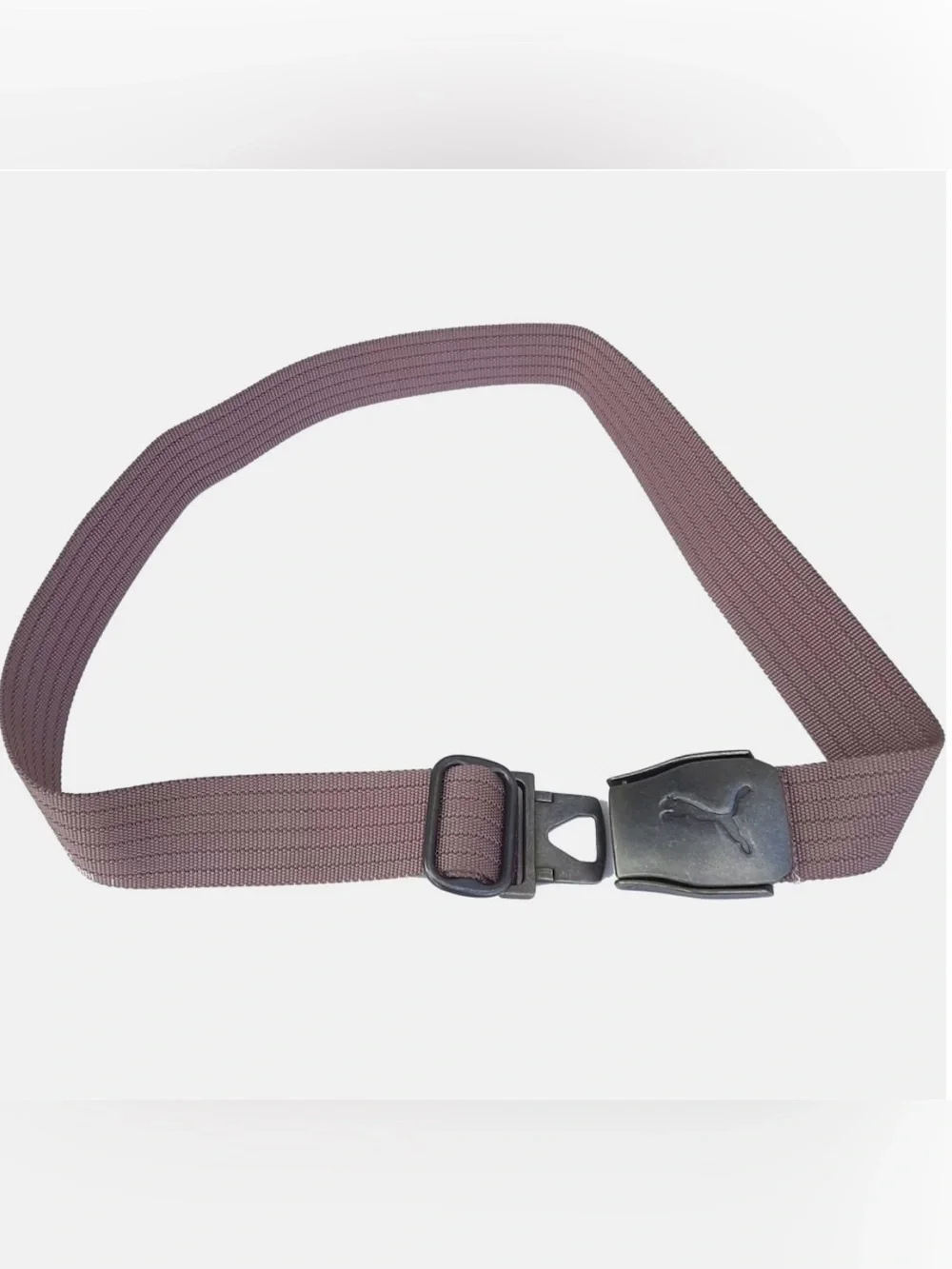 Puma Dusty Rose Web Belt | Pink Adjustable Sport Belt with Metal Buckle